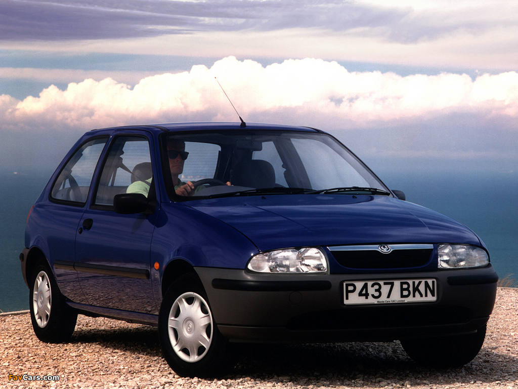 Images of Mazda 121 3-door UK-spec 1996–99 (1024 x 768)