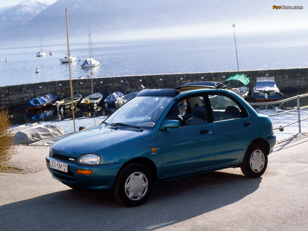 Mazda 121 (DB) 1991–96 photos (1024 x 768)