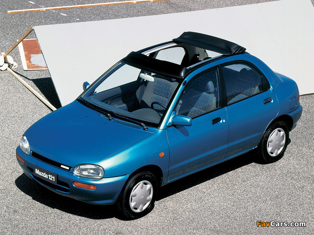 Pictures of Mazda 121 (DB) 1991–96 (640 x 480)