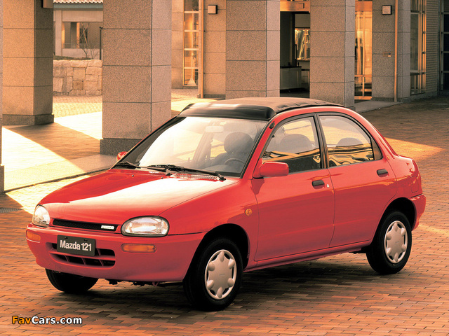 Pictures of Mazda 121 (DB) 1991–96 (640 x 480)