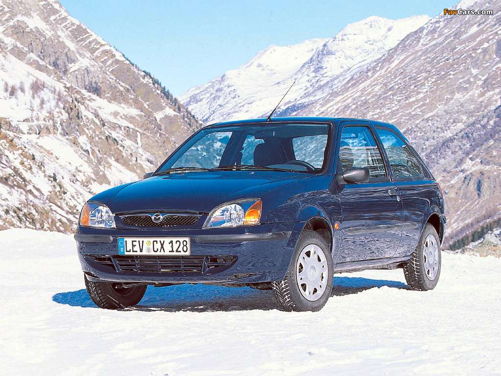 Pictures of Mazda 121 3-door 1999–2003 (1024 x 768)