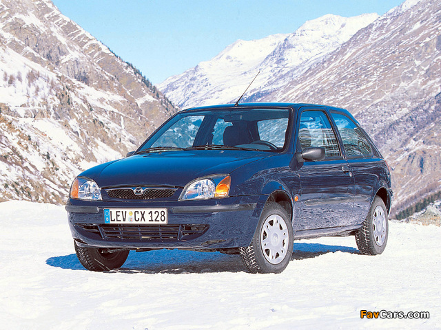 Pictures of Mazda 121 3-door 1999–2003 (640 x 480)