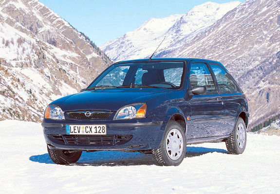 Pictures of Mazda 121 3-door 1999–2003