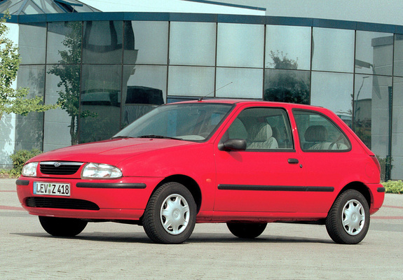 Mazda 121 3-door 1996–99 wallpapers