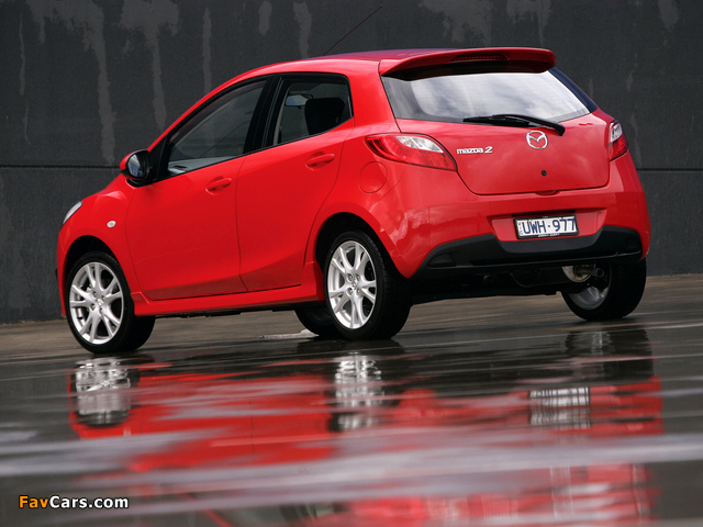 Images of Mazda 2 Sport 5-door AU-spec 2007–10 (640 x 480)