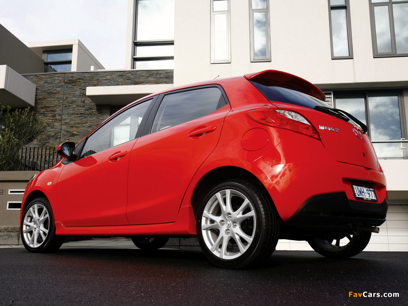 Images of Mazda 2 Sport 5-door AU-spec 2007–10 (800 x 600)