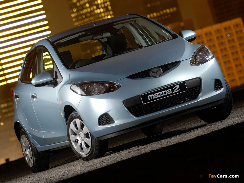 Images of Mazda2 ZA-spec (DE) 2007–10 (800 x 600)