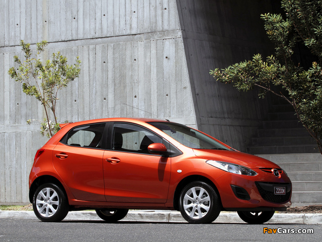 Images of Mazda2 AU-spec (DE2) 2010 (640 x 480)