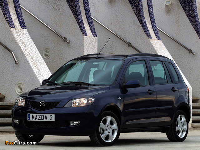 Mazda 2 2002–05 images (640 x 480)