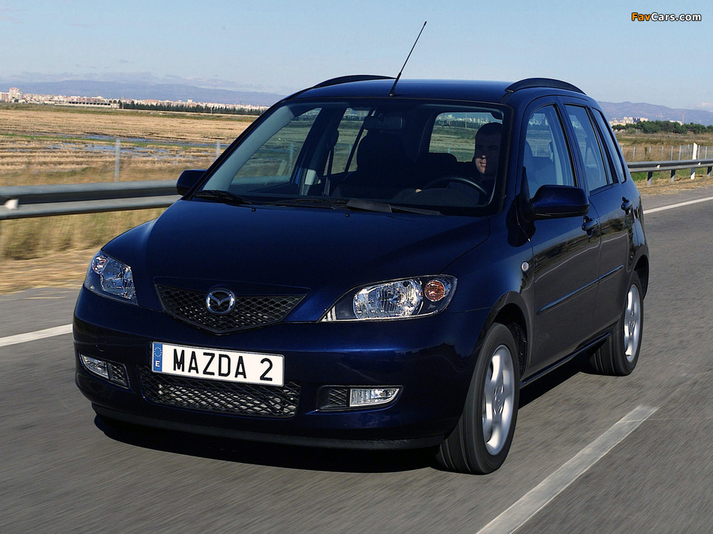 Mazda 2 2002–05 photos (1024 x 768)