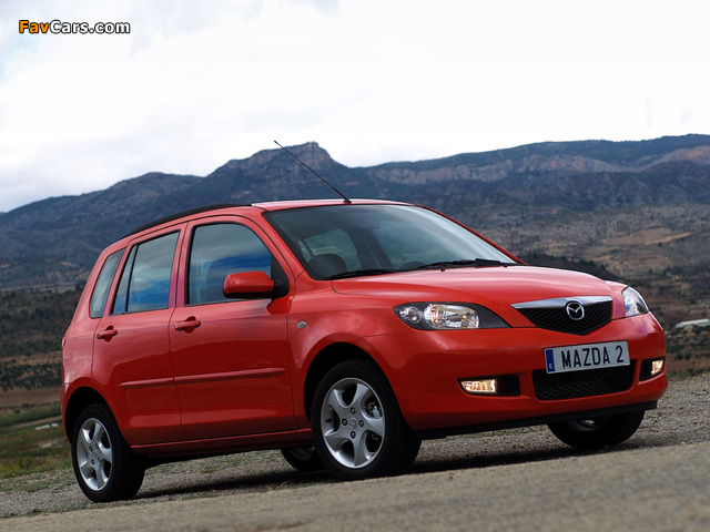 Mazda 2 2002–05 pictures (640 x 480)