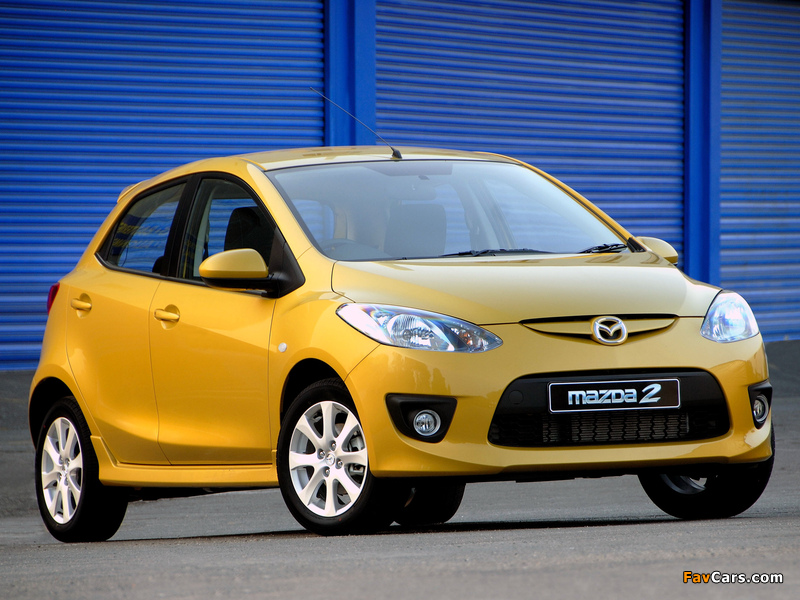 Mazda2 Dynamic (DE) 2007–10 images (800 x 600)