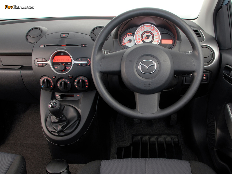 Mazda2 ZA-spec (DE) 2007–10 photos (800 x 600)