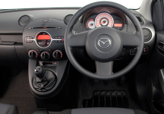 Mazda2 ZA-spec (DE) 2007–10 photos