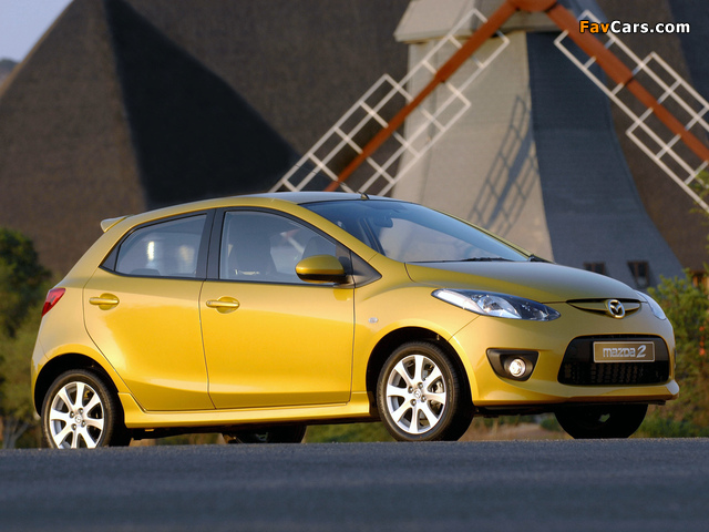 Mazda2 Dynamic (DE) 2007–10 pictures (640 x 480)