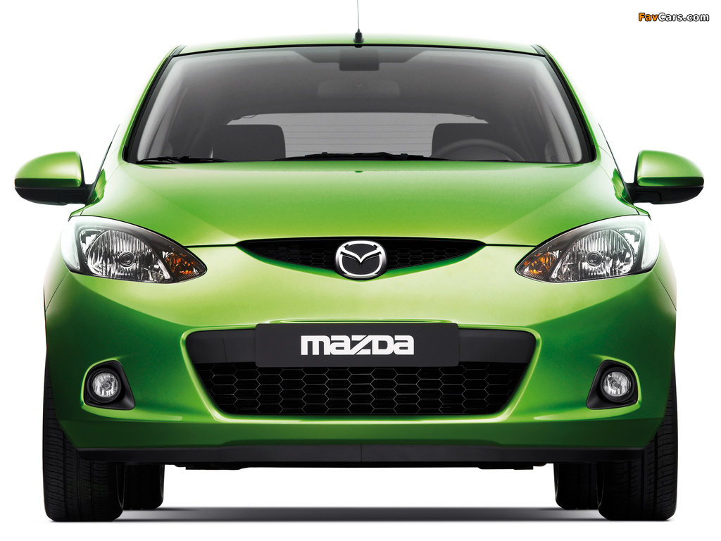 Mazda 2 5-door 2007–10 pictures (1024 x 768)