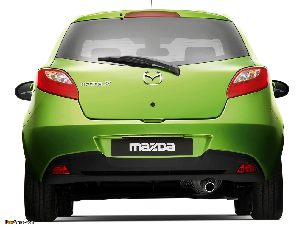 Mazda 2 5-door 2007–10 pictures (1024 x 768)