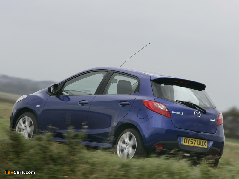 Mazda 2 Sport 5-door UK-spec 2007–10 pictures (800 x 600)