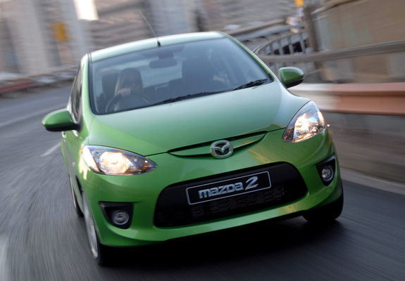 Mazda2 Dynamic (DE) 2007–10 wallpapers