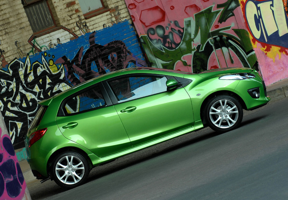 Mazda2 Dynamic (DE) 2007–10 wallpapers