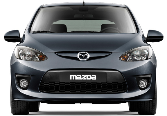 Mazda 2 Sport 5-door 2007–10 wallpapers