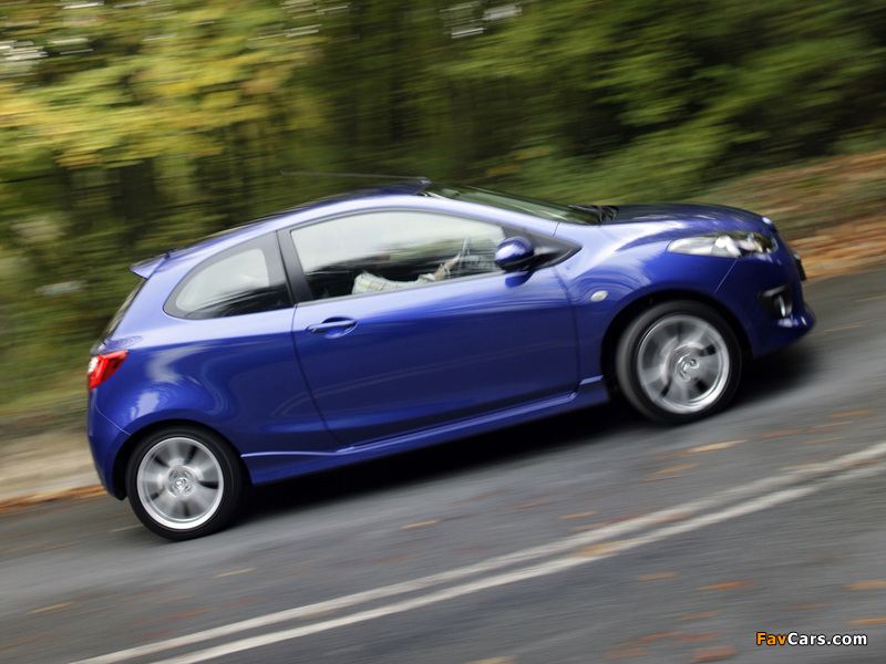 Mazda2 Sport 3-door UK-spec (DE) 2008–10 images (800 x 600)