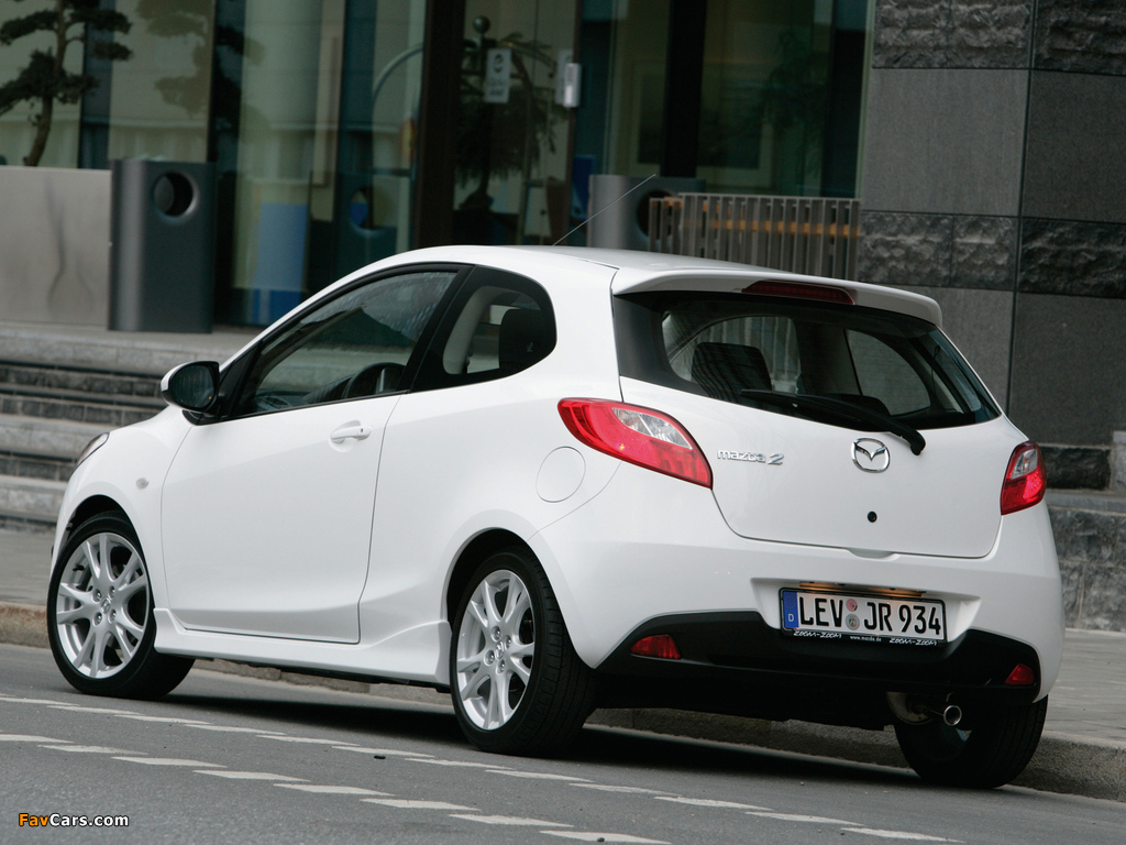 Mazda2 Sport 3-door (DE) 2008–10 images (1024 x 768)