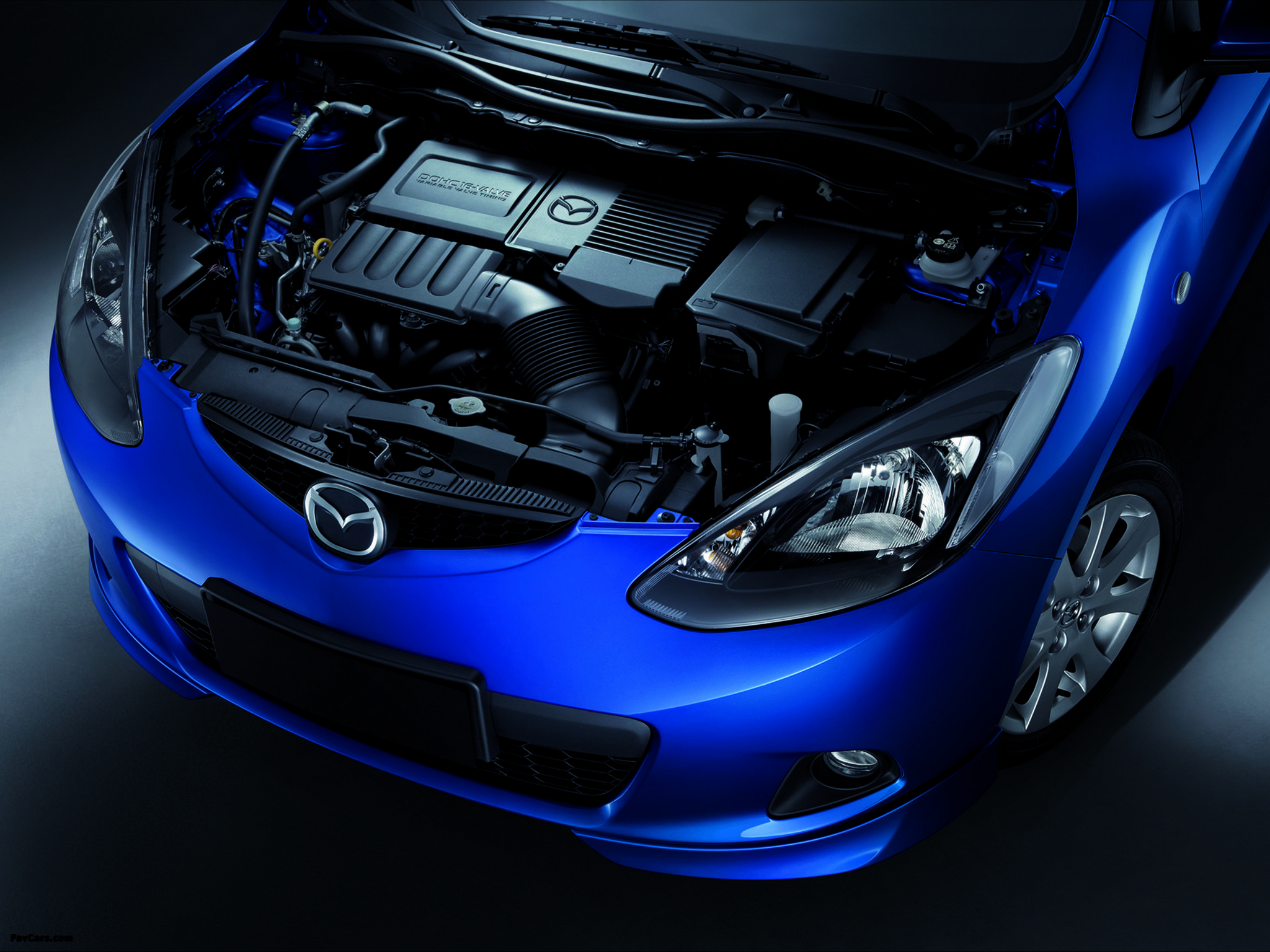 Mazda2 Sedan (DE) 2008–10 images (2048 x 1536)