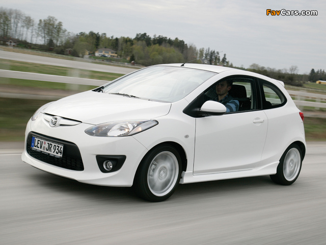 Mazda2 Sport 3-door (DE) 2008–10 photos (640 x 480)