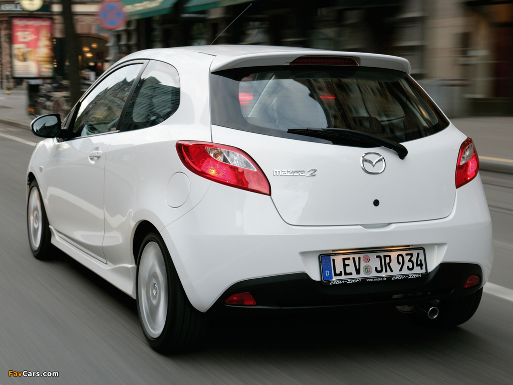 Mazda2 Sport 3-door (DE) 2008–10 photos (1024 x 768)