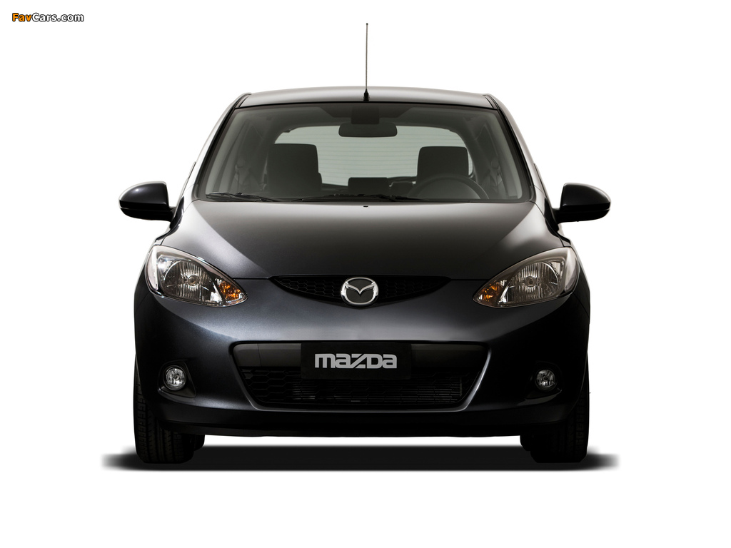 Mazda2 3-door (DE) 2008–10 photos (1024 x 768)