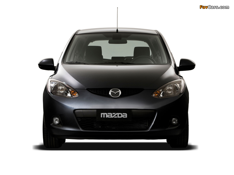 Mazda2 3-door (DE) 2008–10 photos (800 x 600)