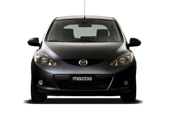 Mazda2 3-door (DE) 2008–10 photos