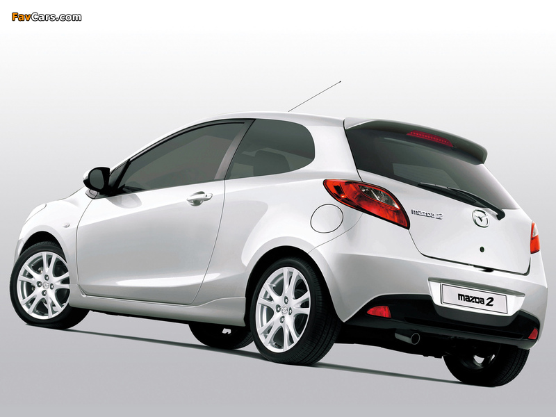 Mazda2 Sport 3-door (DE) 2008–10 pictures (800 x 600)