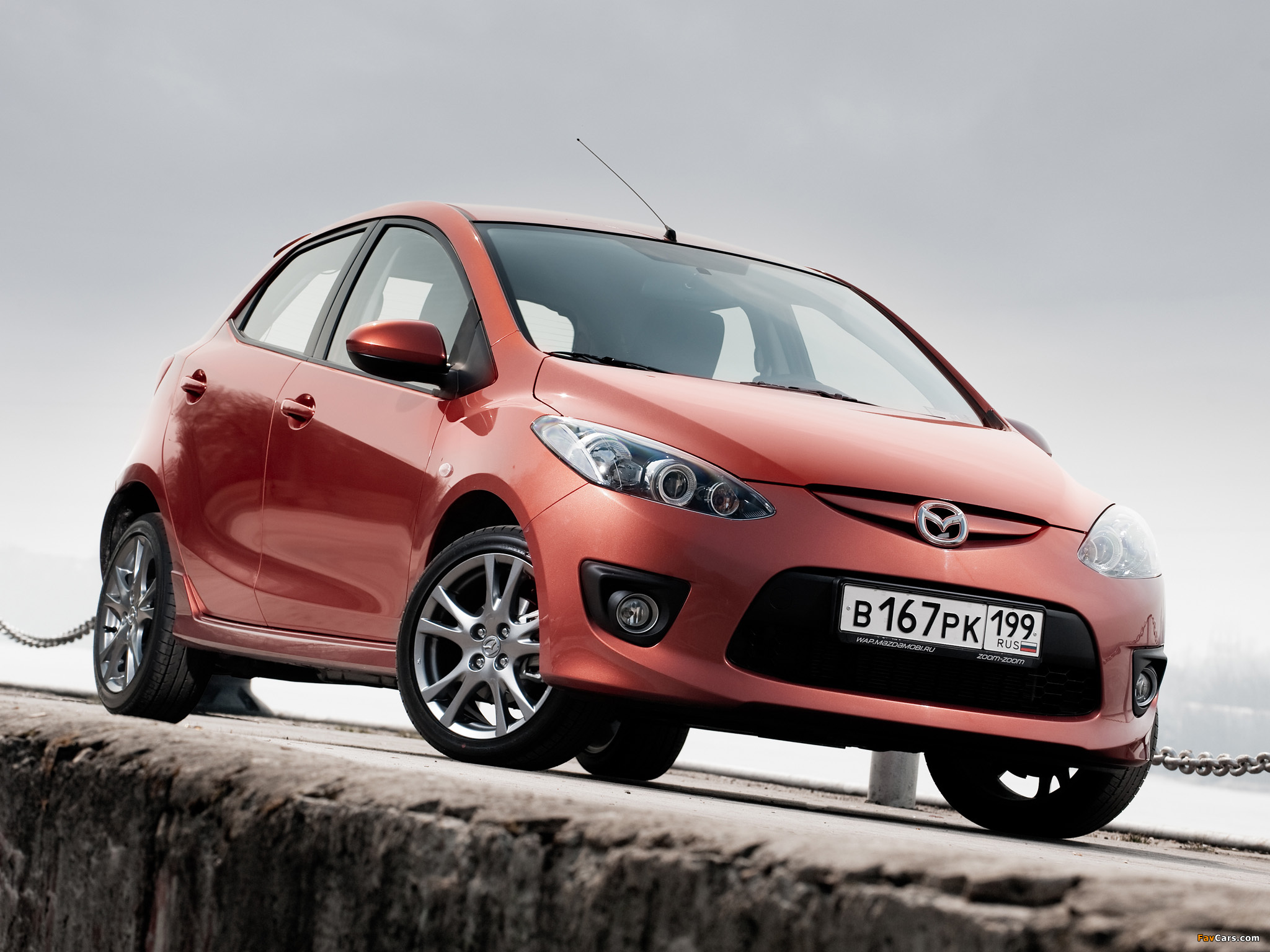 Mazda2 Flash Edition (DE) 2009 wallpapers (2048 x 1536)