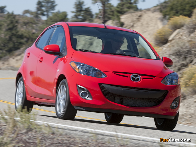 Mazda2 US-spec (DE2) 2010 images (640 x 480)