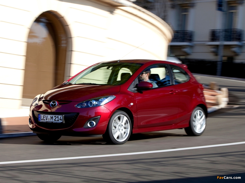 Mazda2 3-door (DE2) 2010 images (1024 x 768)