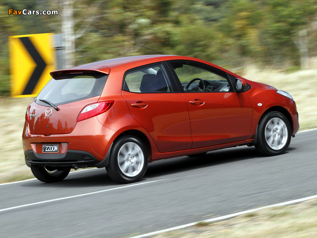 Mazda2 AU-spec (DE2) 2010 images (640 x 480)