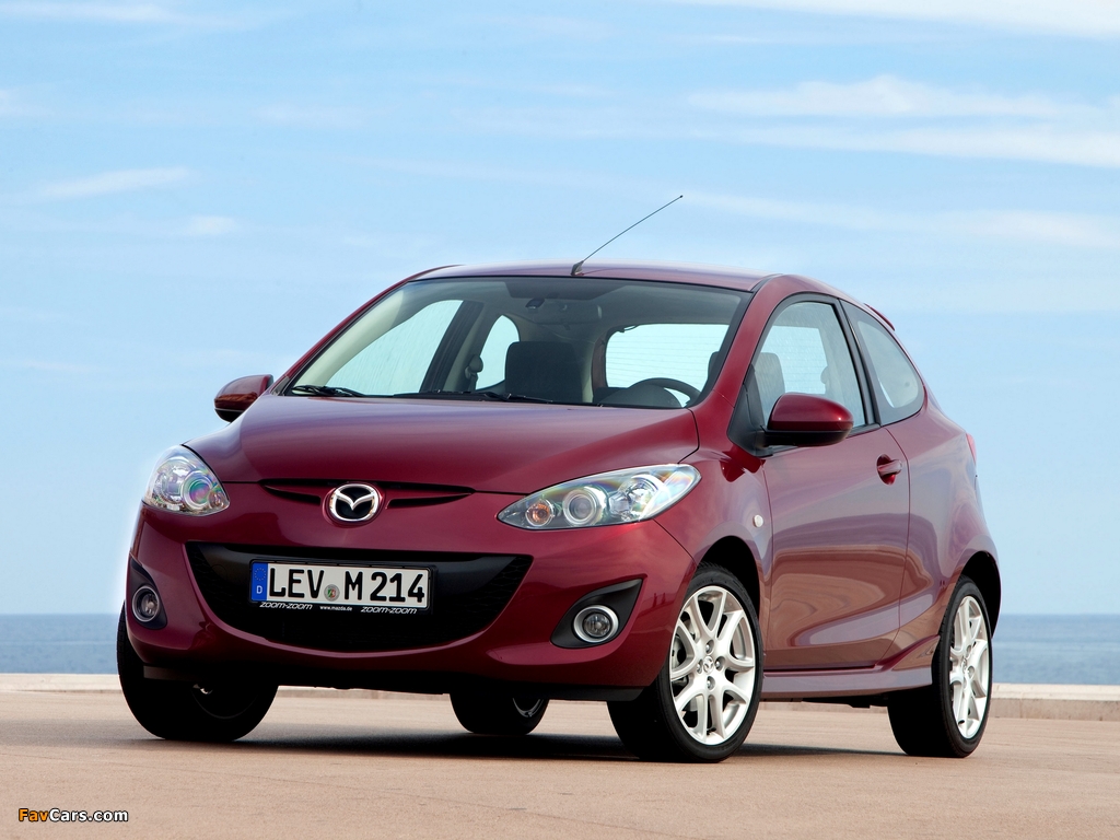 Mazda2 3-door (DE2) 2010 photos (1024 x 768)