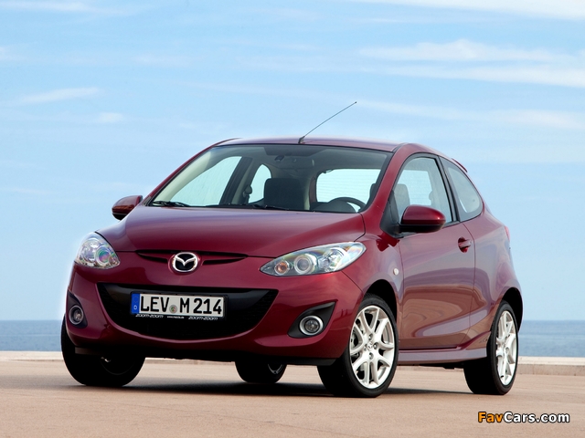 Mazda2 3-door (DE2) 2010 photos (640 x 480)