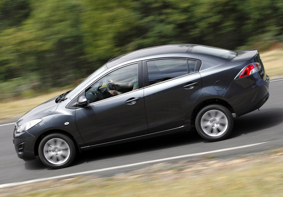 Mazda2 Sedan AU-spec (DE2) 2010–12 pictures