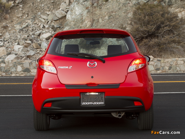 Mazda2 US-spec (DE2) 2010 pictures (640 x 480)