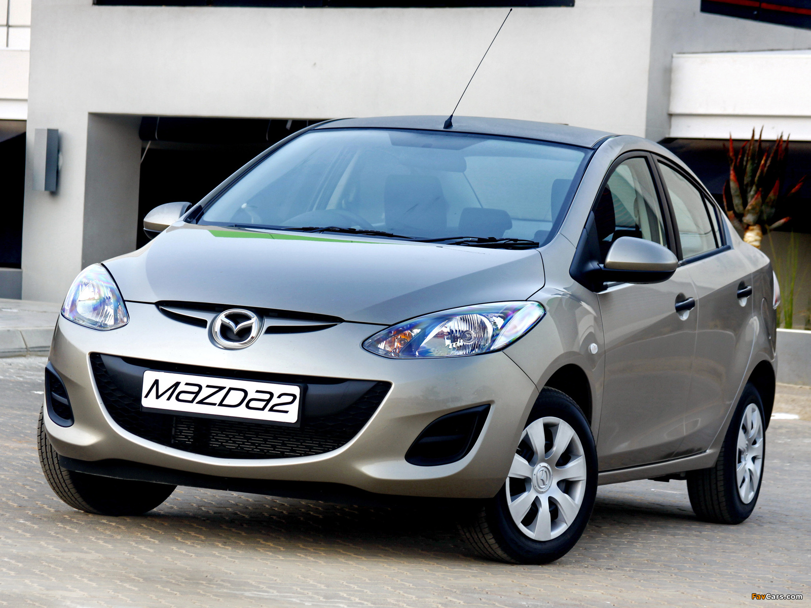 Mazda2 Sedan ZA-spec (DE2) 2010–12 wallpapers (1600 x 1200)