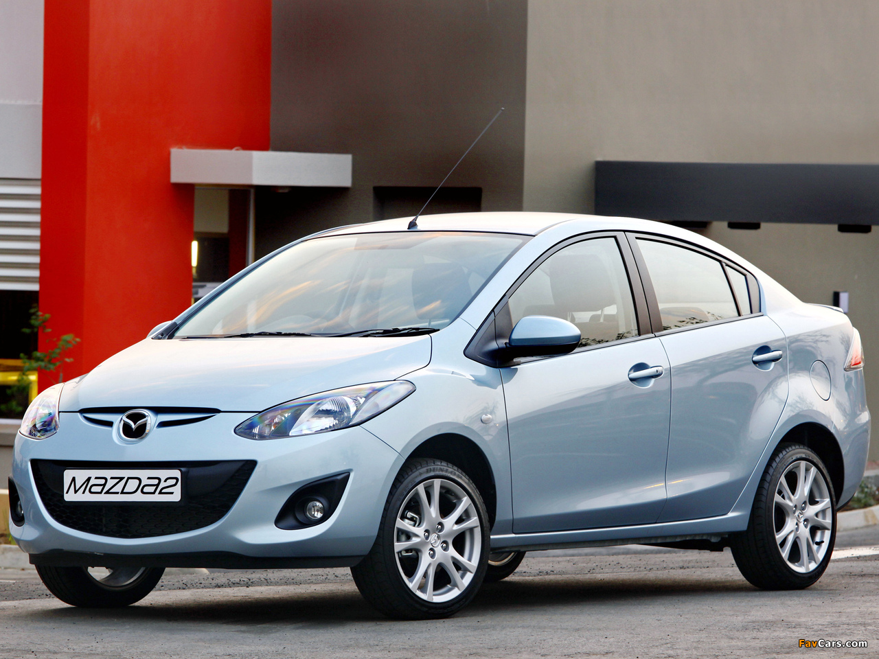 Mazda2 Sedan ZA-spec (DE2) 2010–12 wallpapers (1280 x 960)