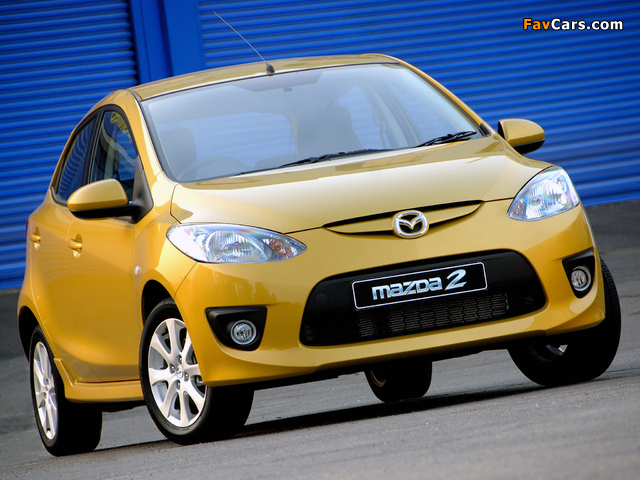 Photos of Mazda2 Dynamic (DE) 2007–10 (640 x 480)