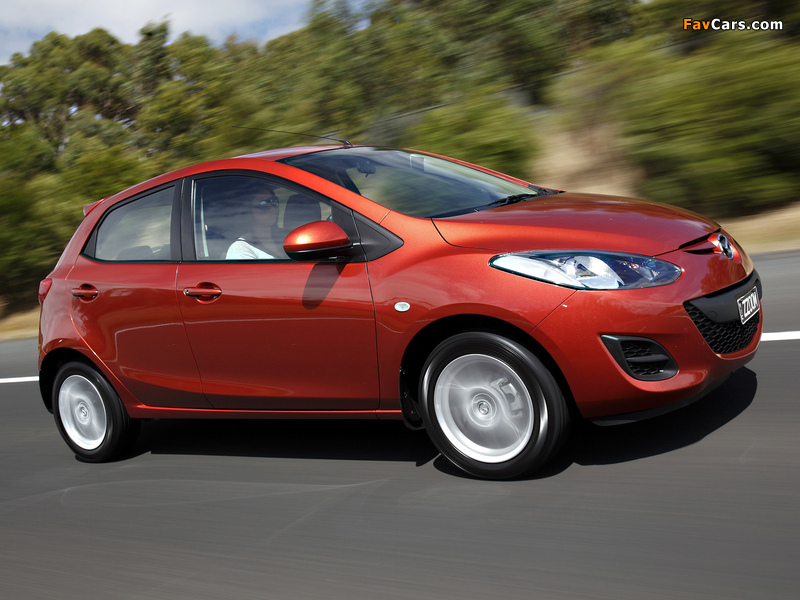 Photos of Mazda2 AU-spec (DE2) 2010 (800 x 600)