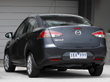 Photos of Mazda2 Sedan AU-spec (DE2) 2010–12