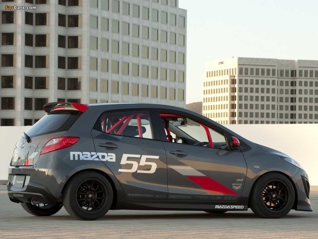 Photos of Mazda2 Evil Track Concept (DE2) 2010 (1024 x 768)