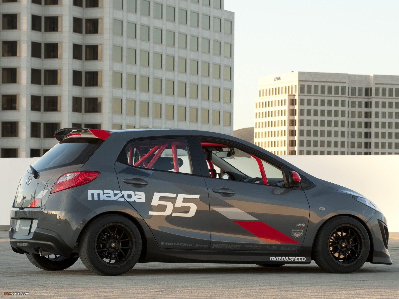 Photos of Mazda2 Evil Track Concept (DE2) 2010 (1600 x 1200)