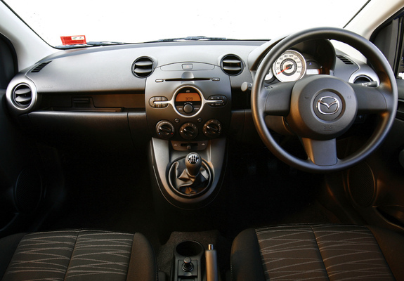 Pictures of Mazda2 3-door AU-spec (DE) 2008–10